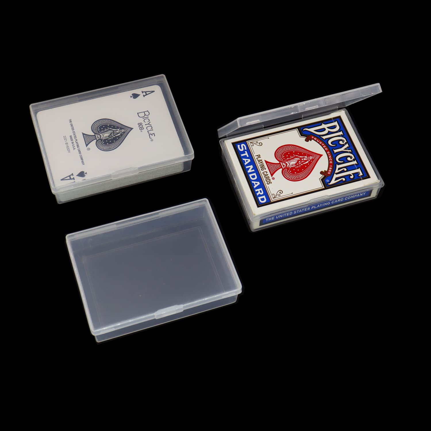 Amazon.co.jp: トランプデッキケース 6ピース プラスチック 空の